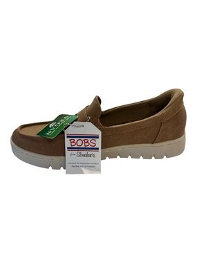 BOBS Arch Comfort Sunfest Slip-ins Loafer Tan Hands Free Size 10 NWT